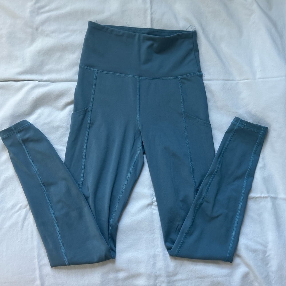 American Eagle Blue Pocket Leggings